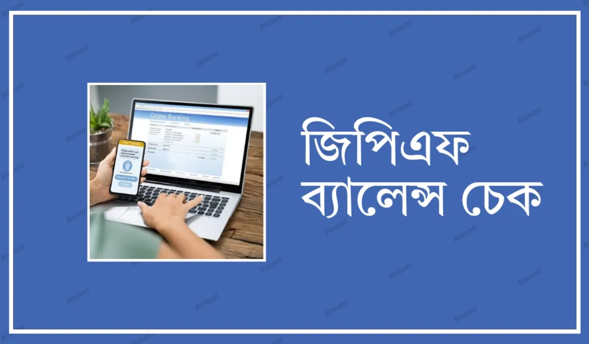 Gpf balance check bd - জিপিএফ ব্যালেন্স চেক